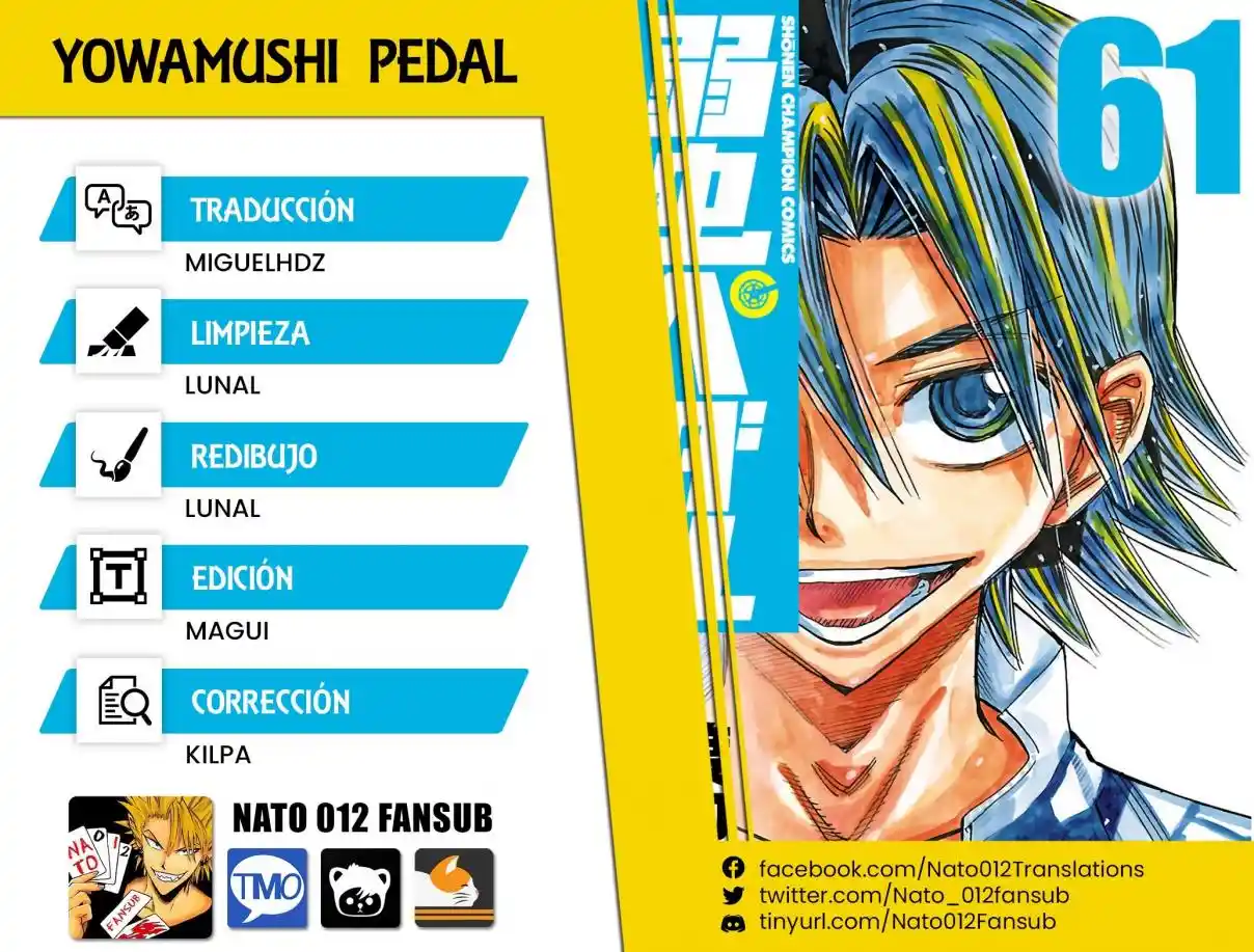 Yowamushi Pedal - Capítulo 527 - Página 1 - LectorTMOo