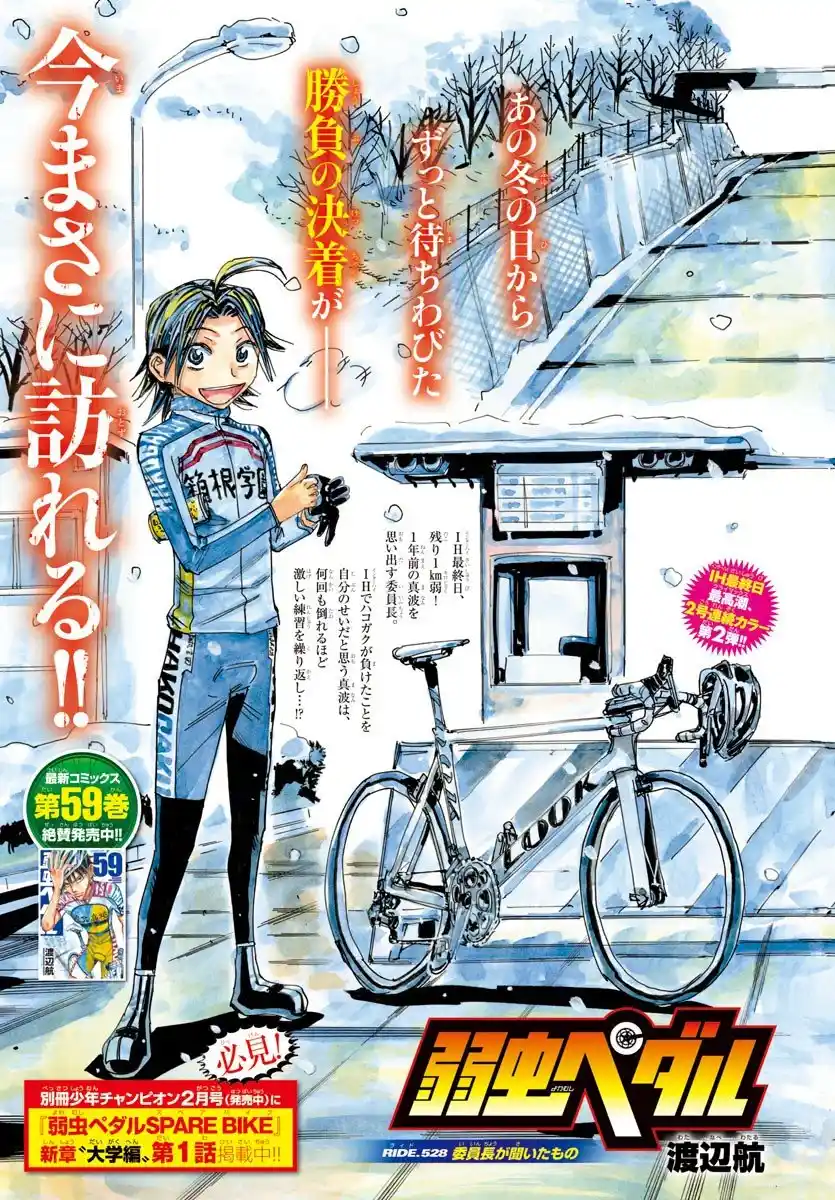 Yowamushi Pedal - Capítulo 528 - Página 8 - LectorTMOo