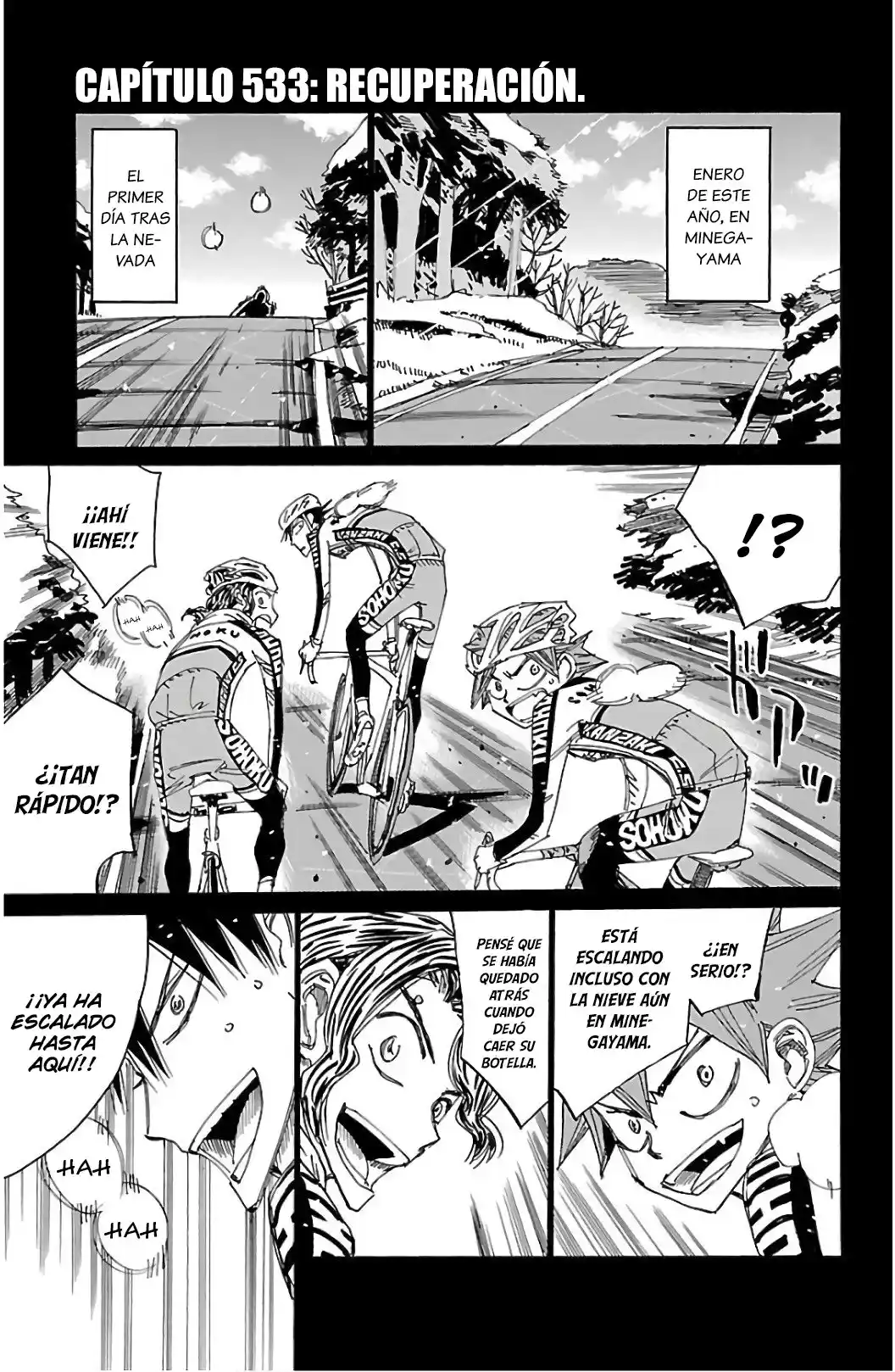 Yowamushi Pedal - Capítulo 533 - Página 4 - LectorTMOo