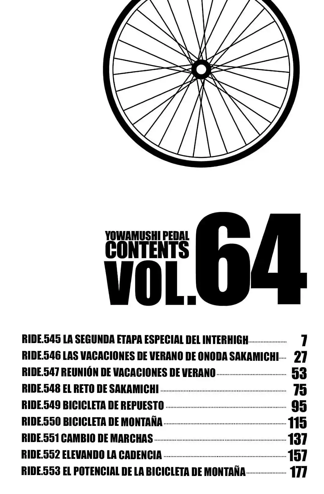 Yowamushi Pedal - Capítulo 545 - Página 7 - LectorTMOo