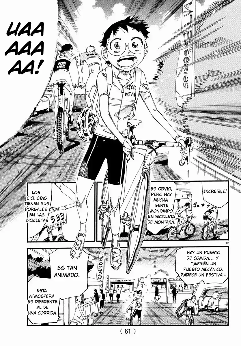 Yowamushi Pedal - Capítulo 558 - Página 17 - LectorTMOo