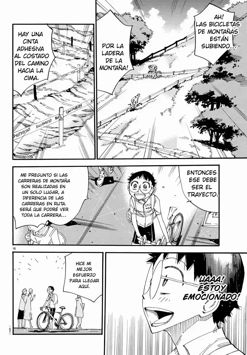 Yowamushi Pedal - Capítulo 558 - Página 18 - LectorTMOo