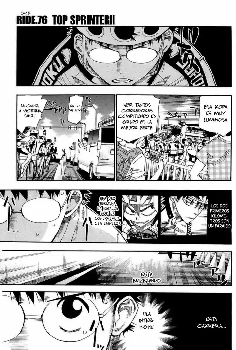 Yowamushi Pedal - Capítulo 76 - Página 1 - LectorTMOo