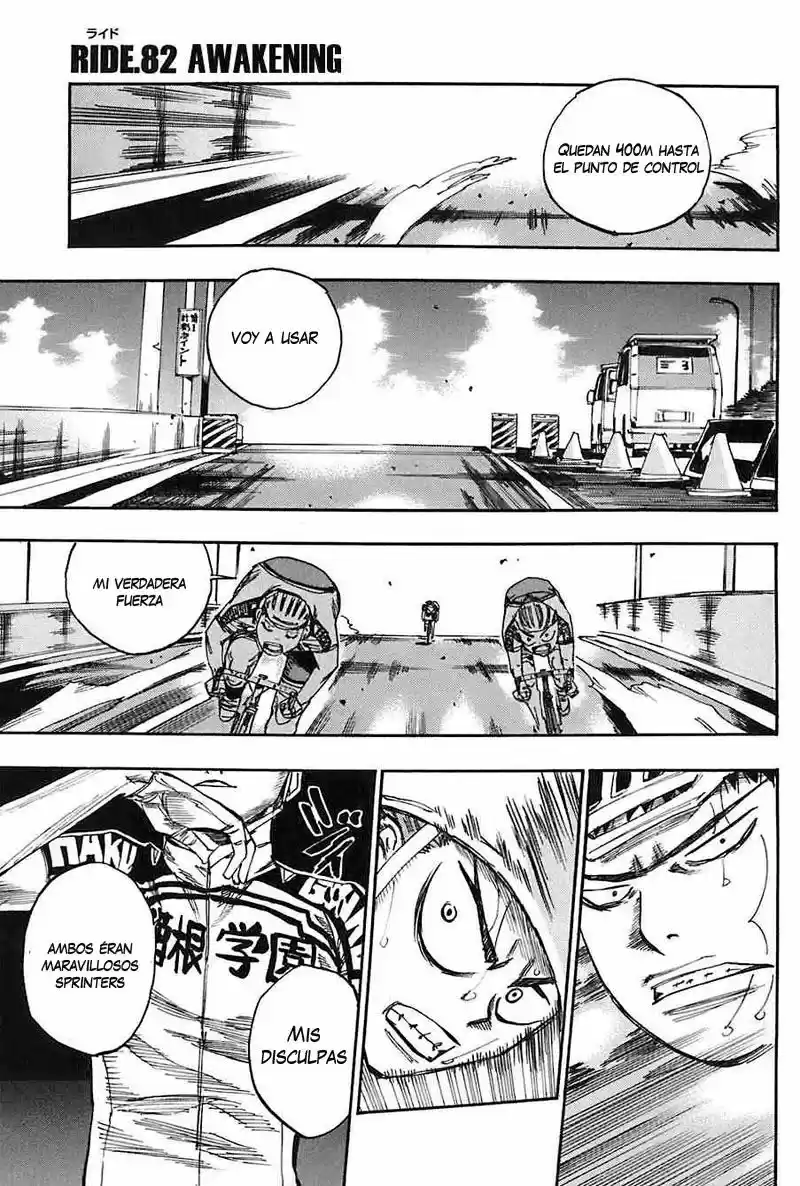 Yowamushi Pedal - Capítulo 82 - Página 1 - LectorTMOo