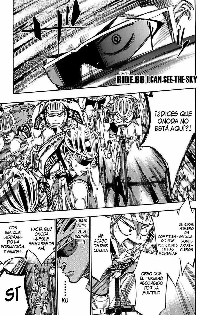 Yowamushi Pedal - Capítulo 88 - Página 1 - LectorTMOo