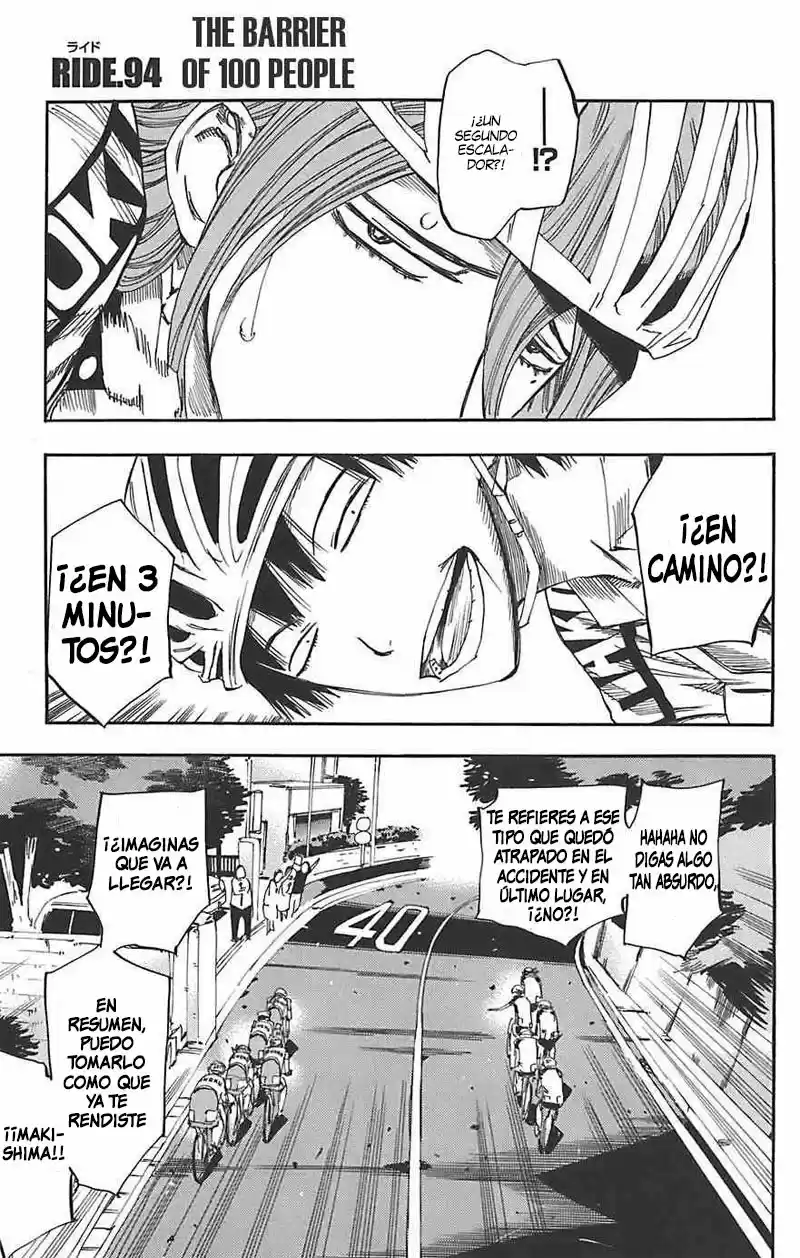 Yowamushi Pedal - Capítulo 94 - Página 1 - LectorTMOo
