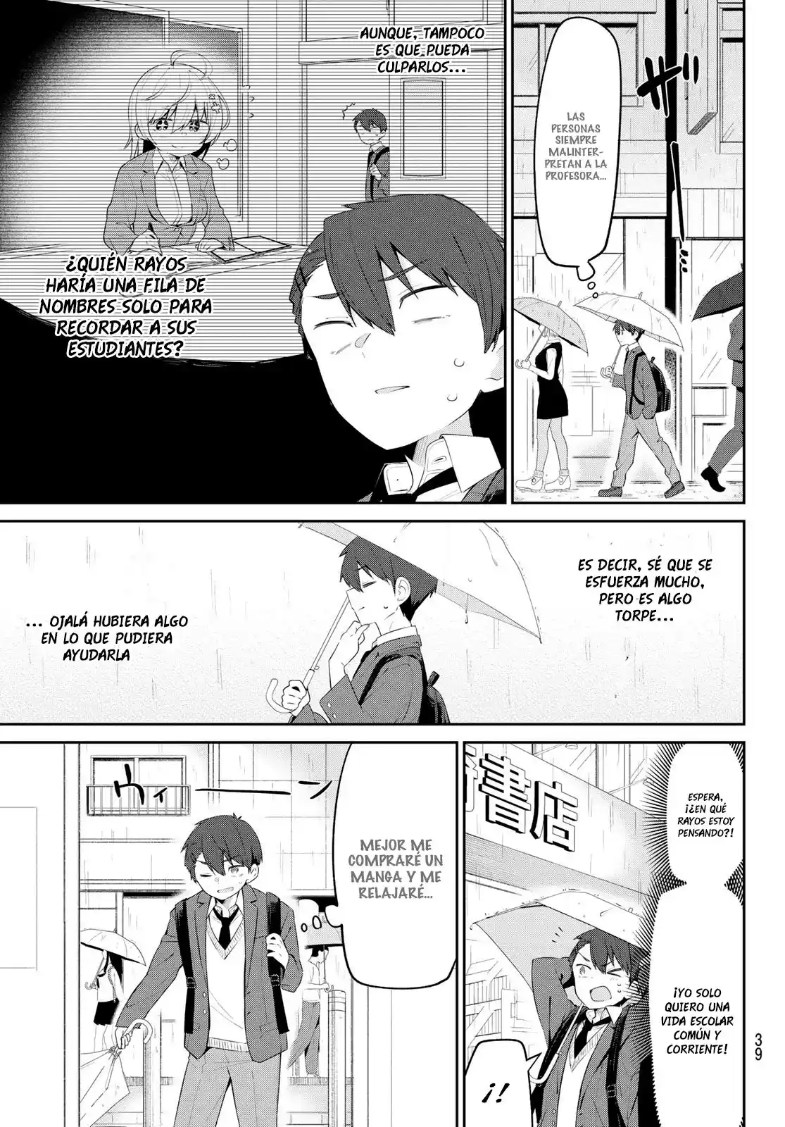 Yowayowa Sensei capítulo 3 página 4