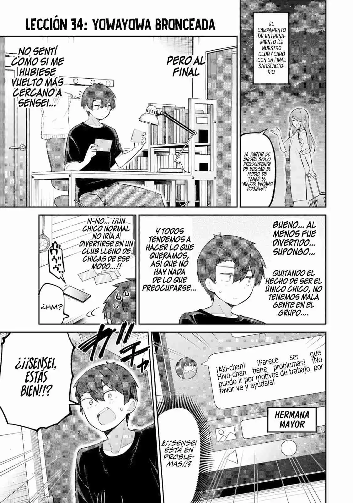 Yowayowa Sensei - Capítulo 34 - Página 2 - LectorTMOo