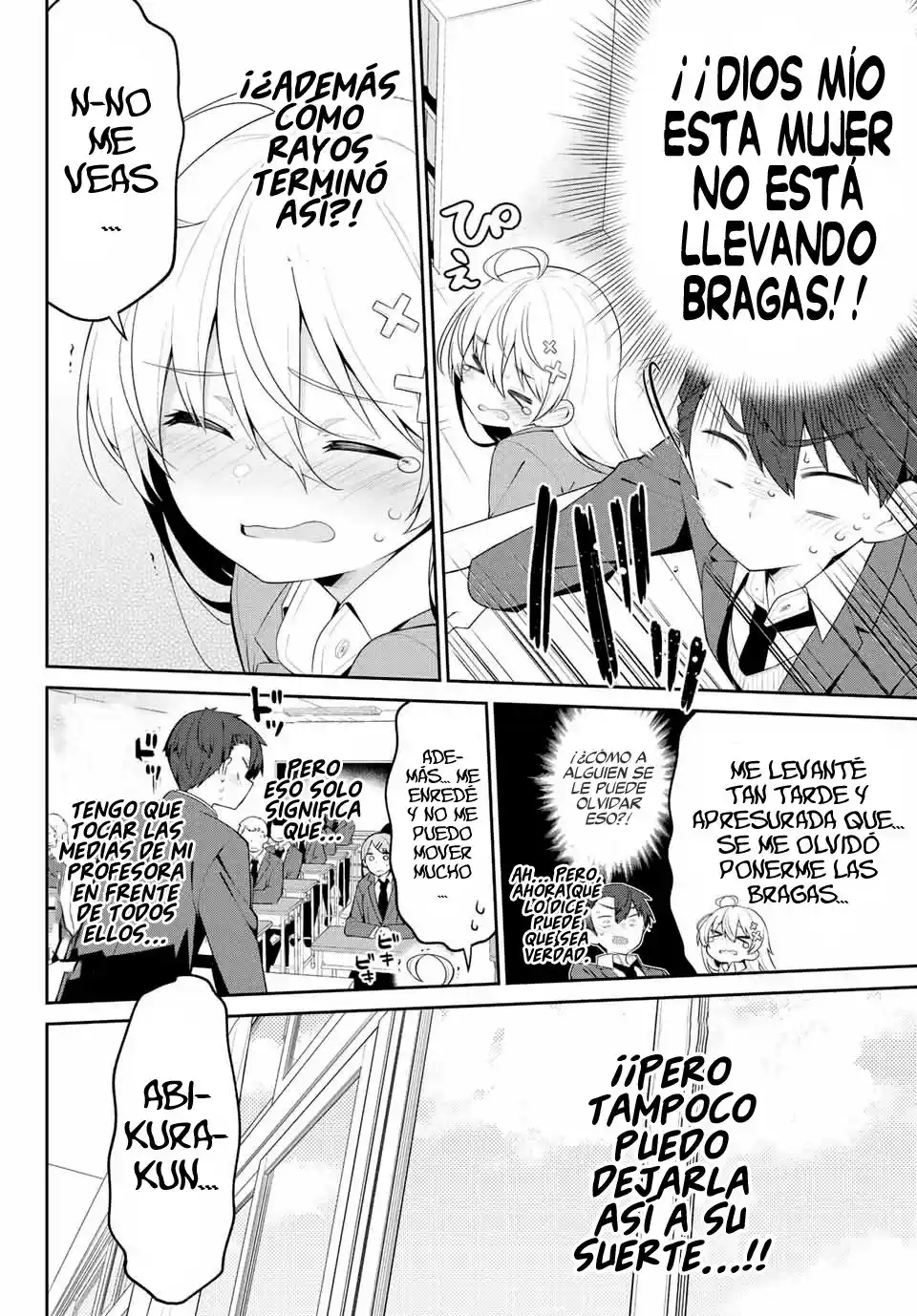 Yowayowa Sensei capítulo 4 página 13