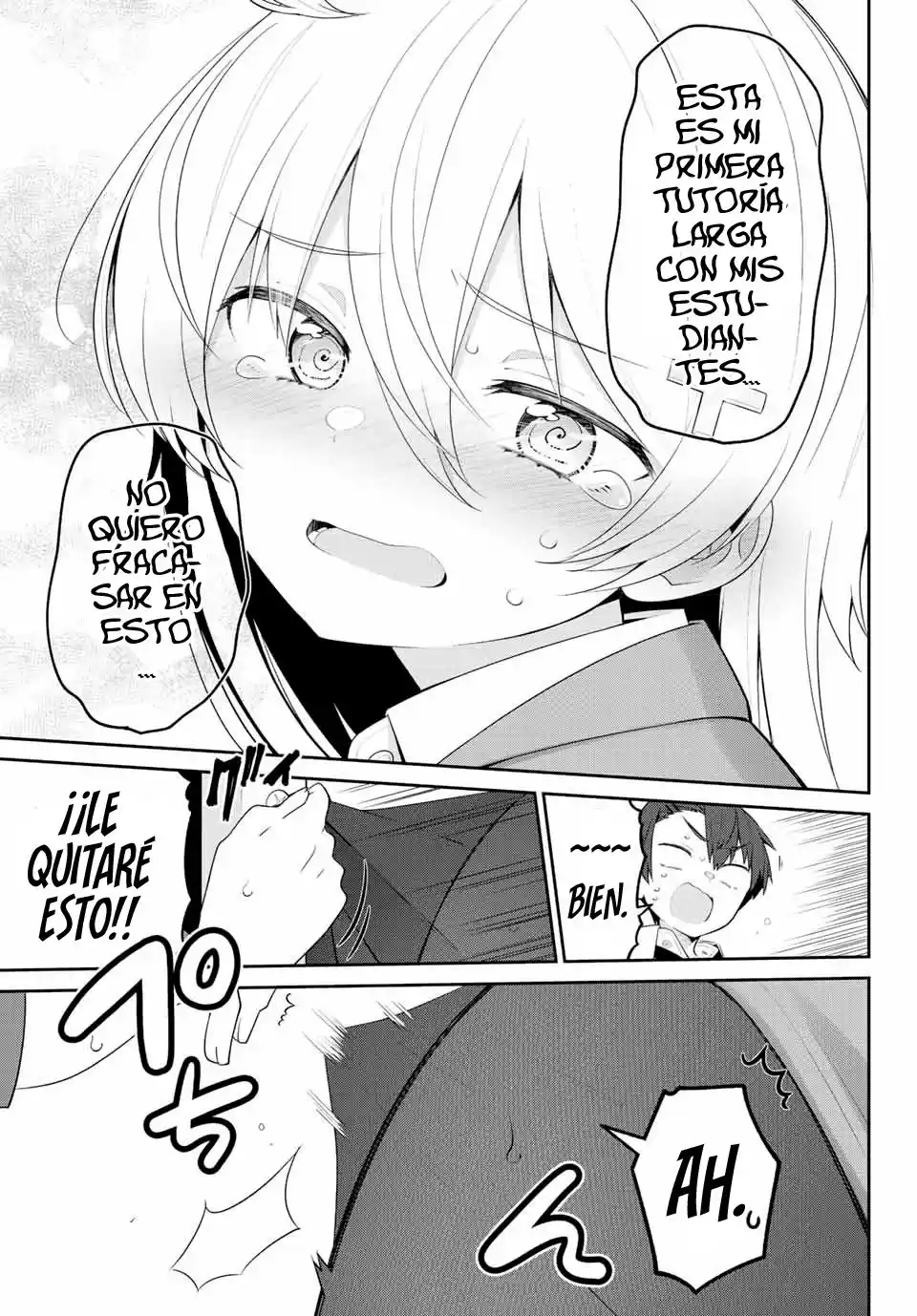 Yowayowa Sensei capítulo 4 página 14