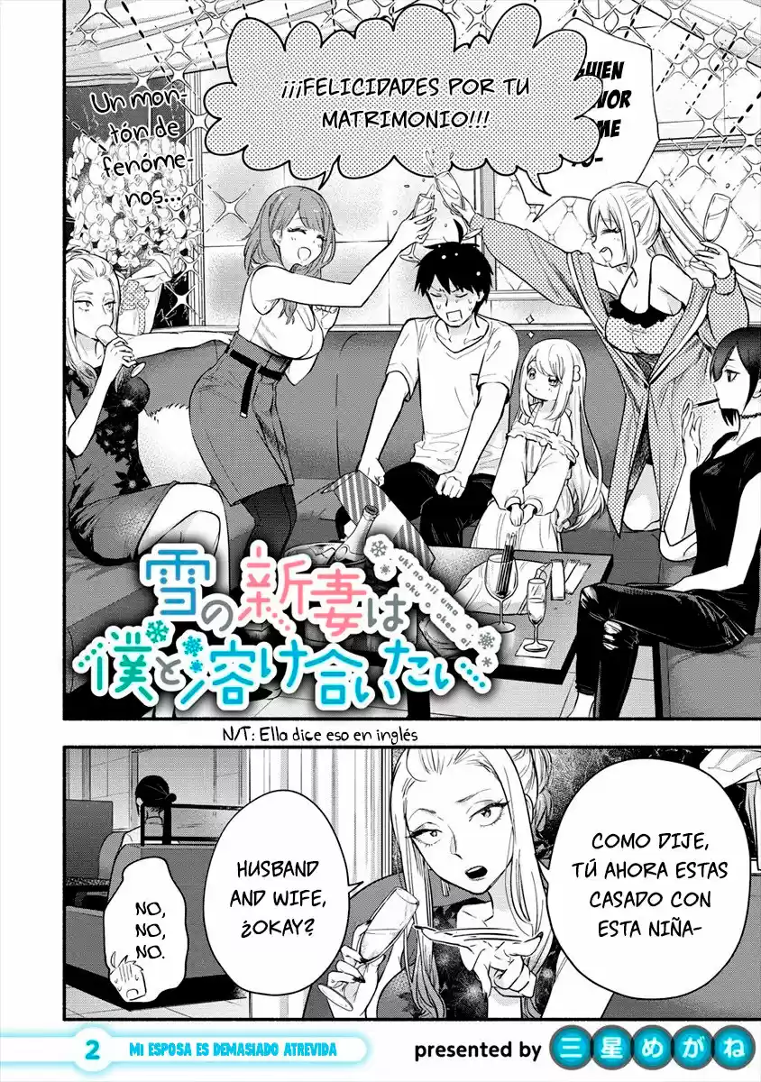 Yuki No Niiduma Wa Boku To Tokeaitai - Capítulo 2 - Página 3 - LectorTMOo
