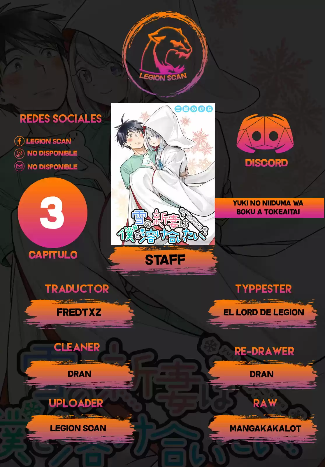 Yuki No Niiduma Wa Boku To Tokeaitai - Capítulo 3 - Página 1 - LectorTMOo