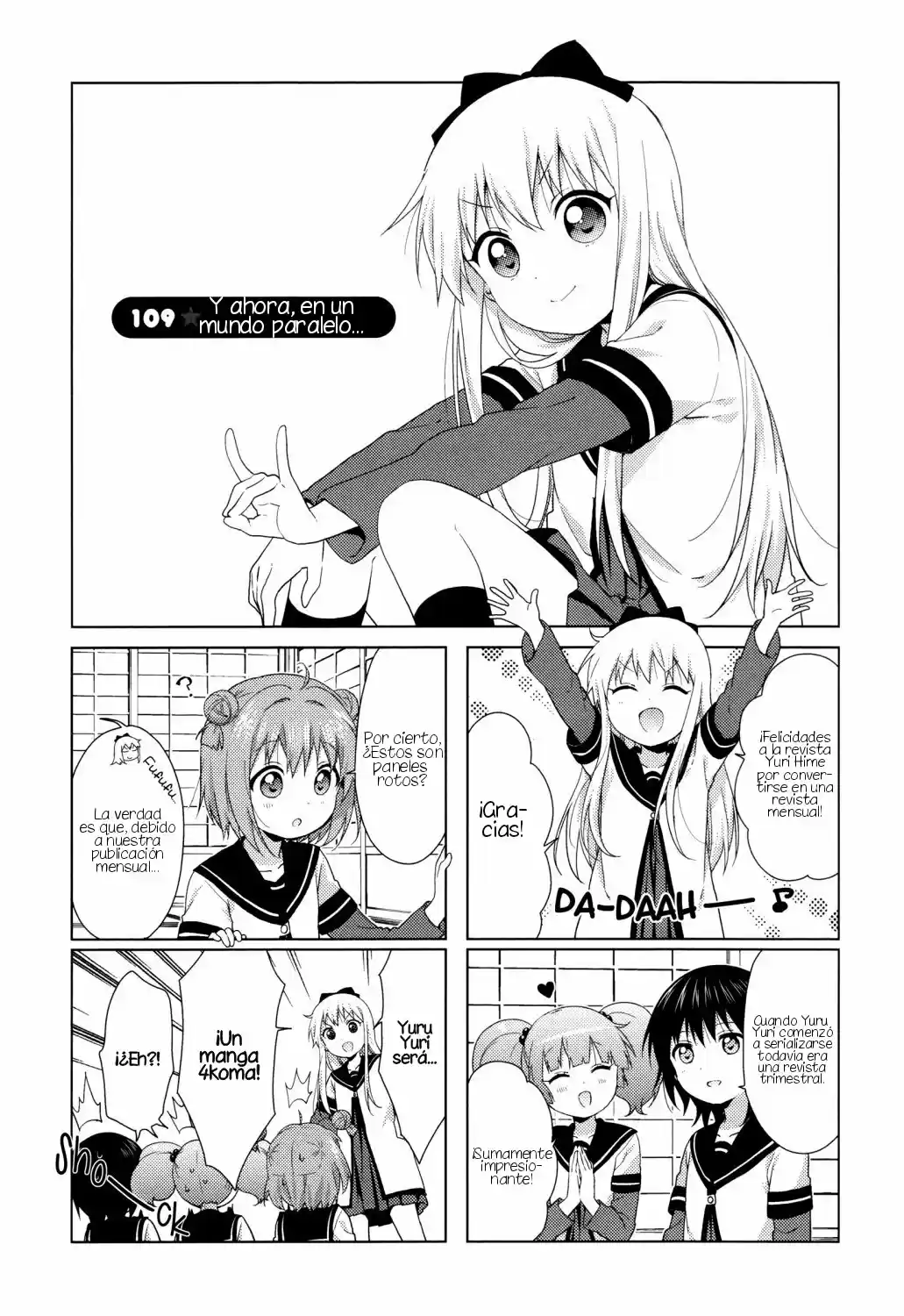 Yuru Yuri - Capítulo 109 - Página 1 - LectorTMOo
