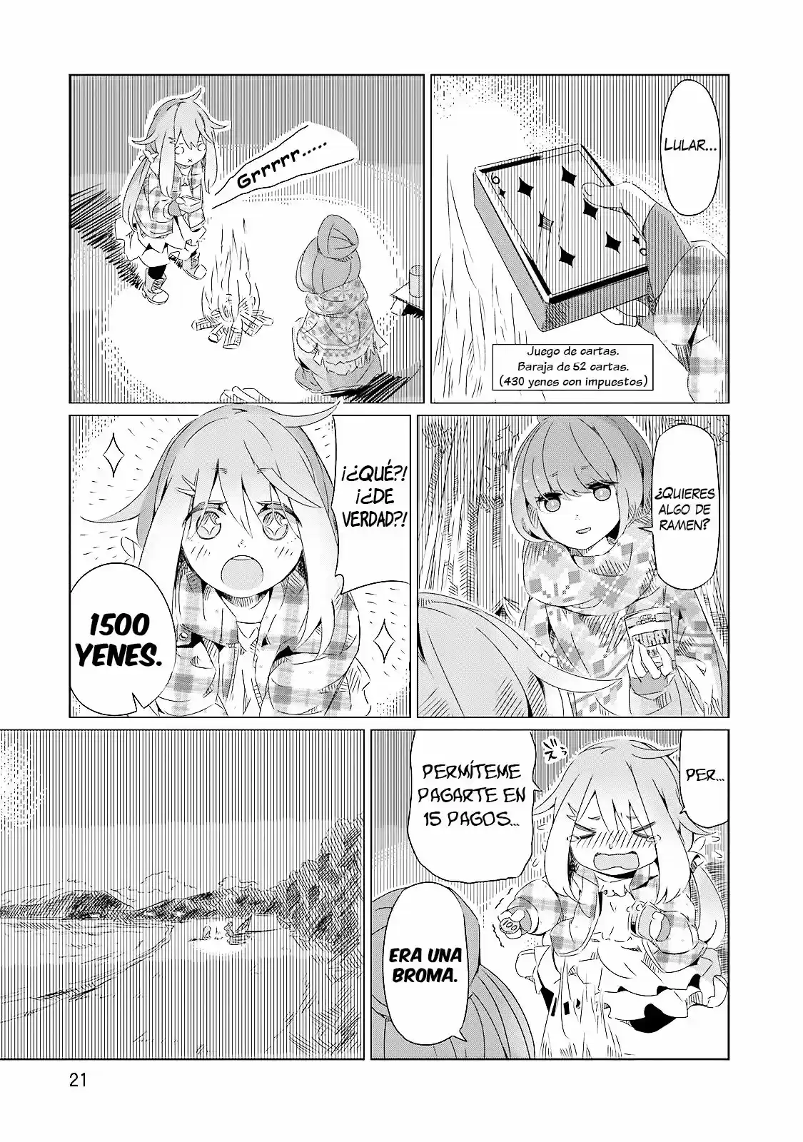 Yurucamp - Capítulo 1 - Página 22 - LectorTMOo