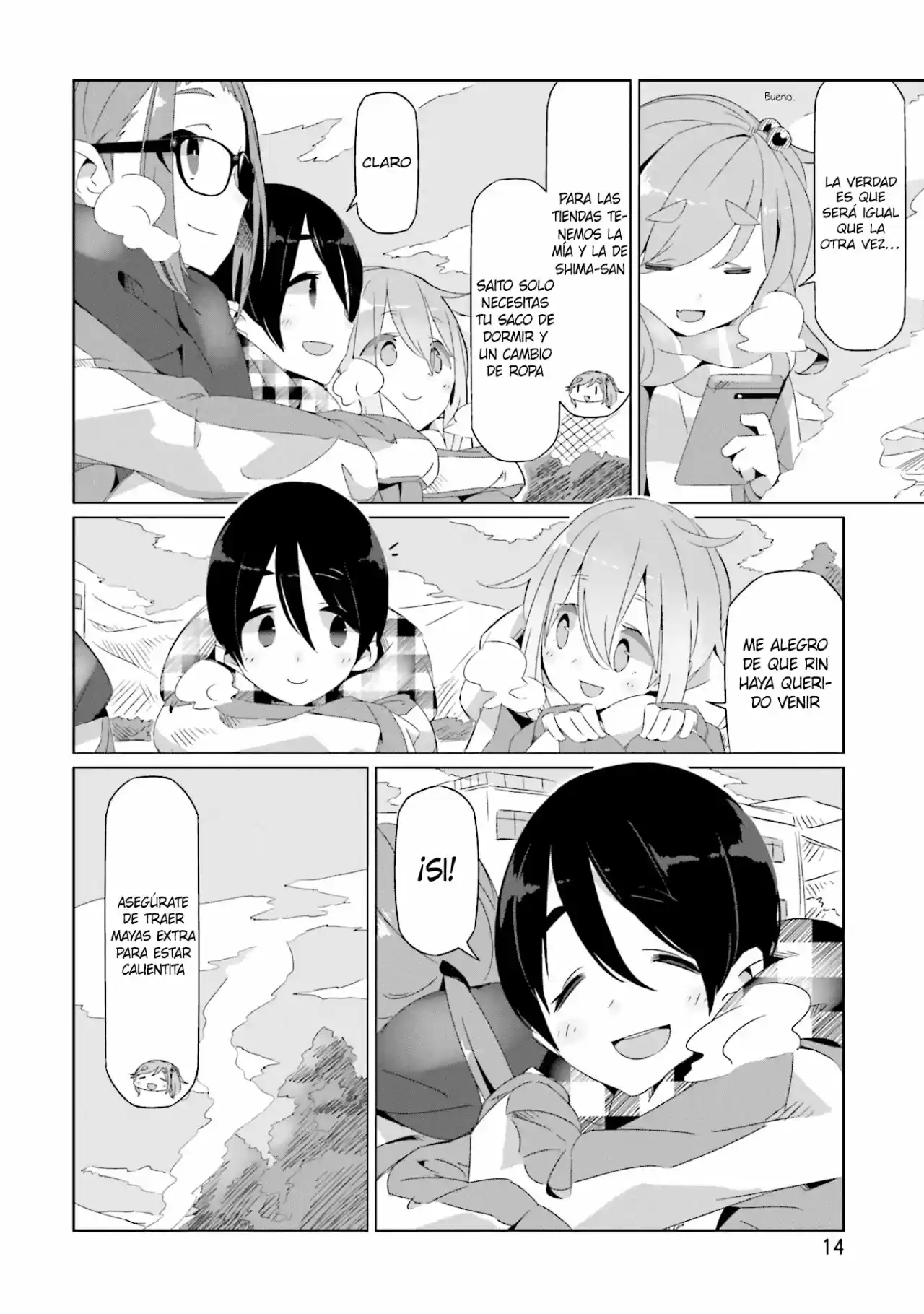 Yurucamp - Capítulo 19 - Página 16 - LectorTMOo