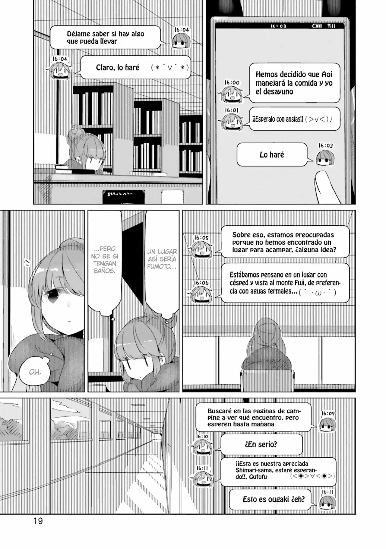 Yurucamp - Capítulo 19 - Página 21 - LectorTMOo