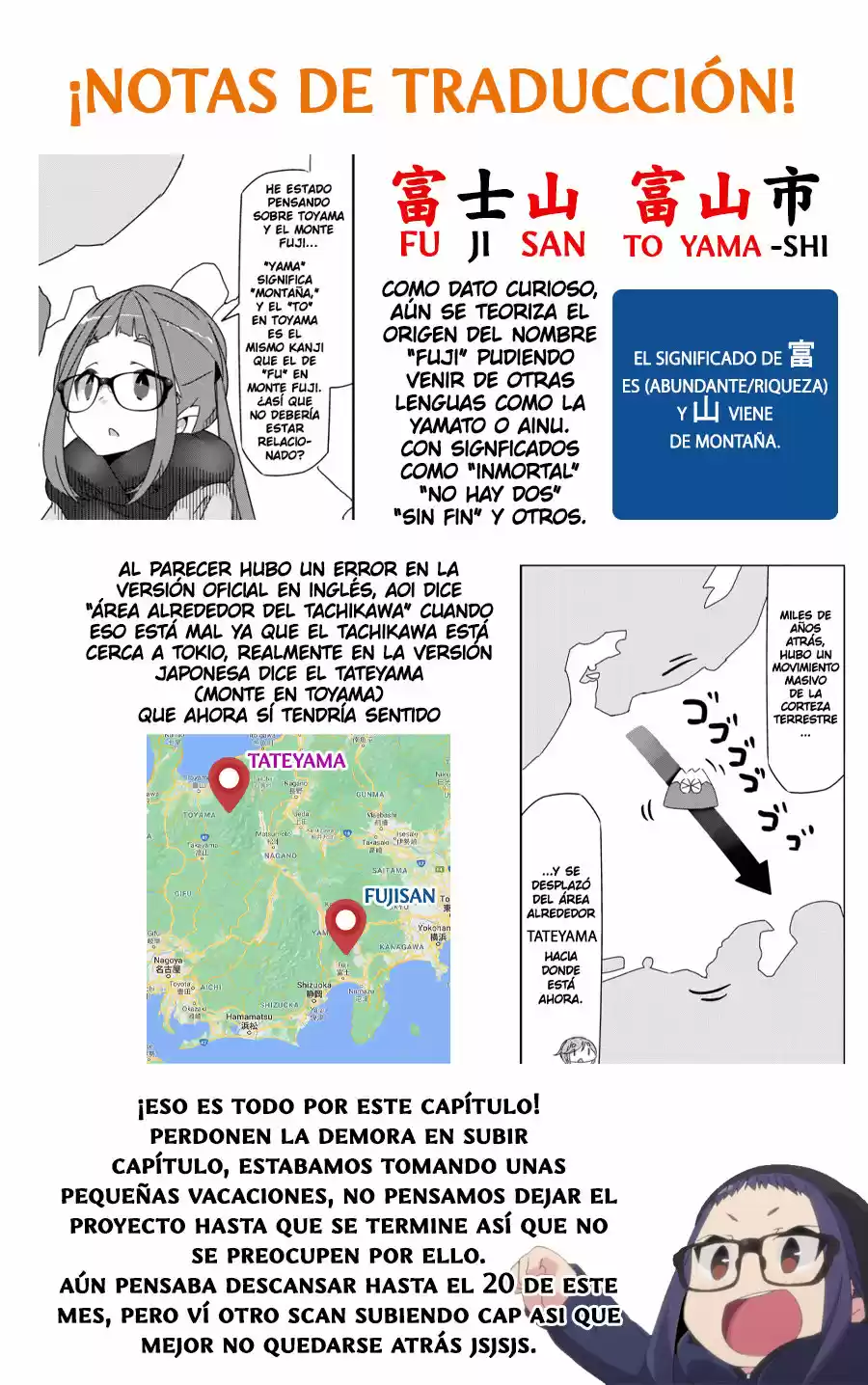Yurucamp - Capítulo 40.50 - Página 24 - LectorTMOo