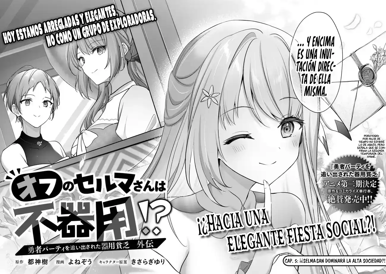 Yuusha Party Wo Oidasareta Kiyoubinbou Gaiden - Ofu No Seruma-san Wa Bukiyou!? - Capítulo 5.1 - Página 4 - LectorTMOo