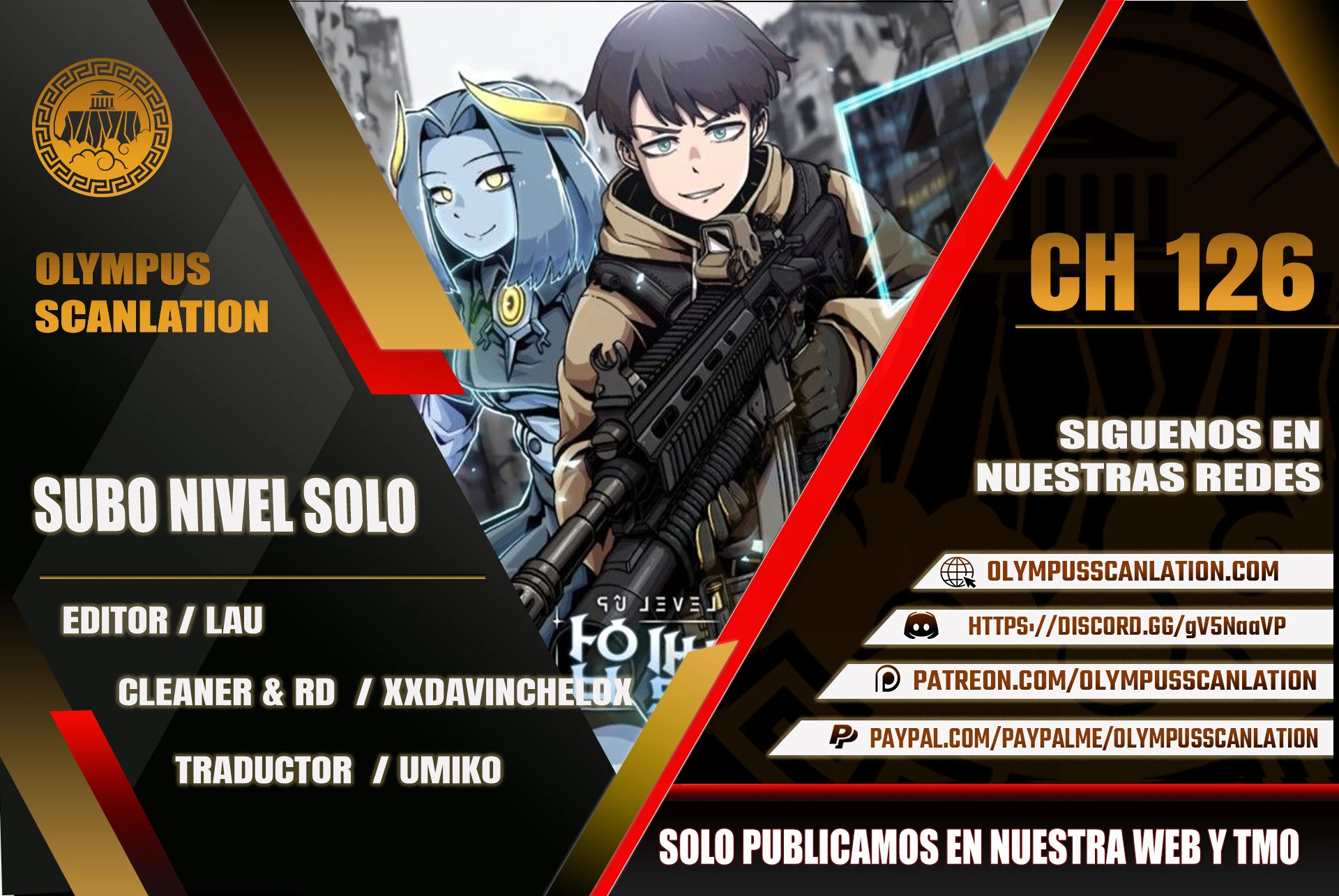 Subo de nivel solo - Capítulo 126 - Página 1 - LectorTMOo