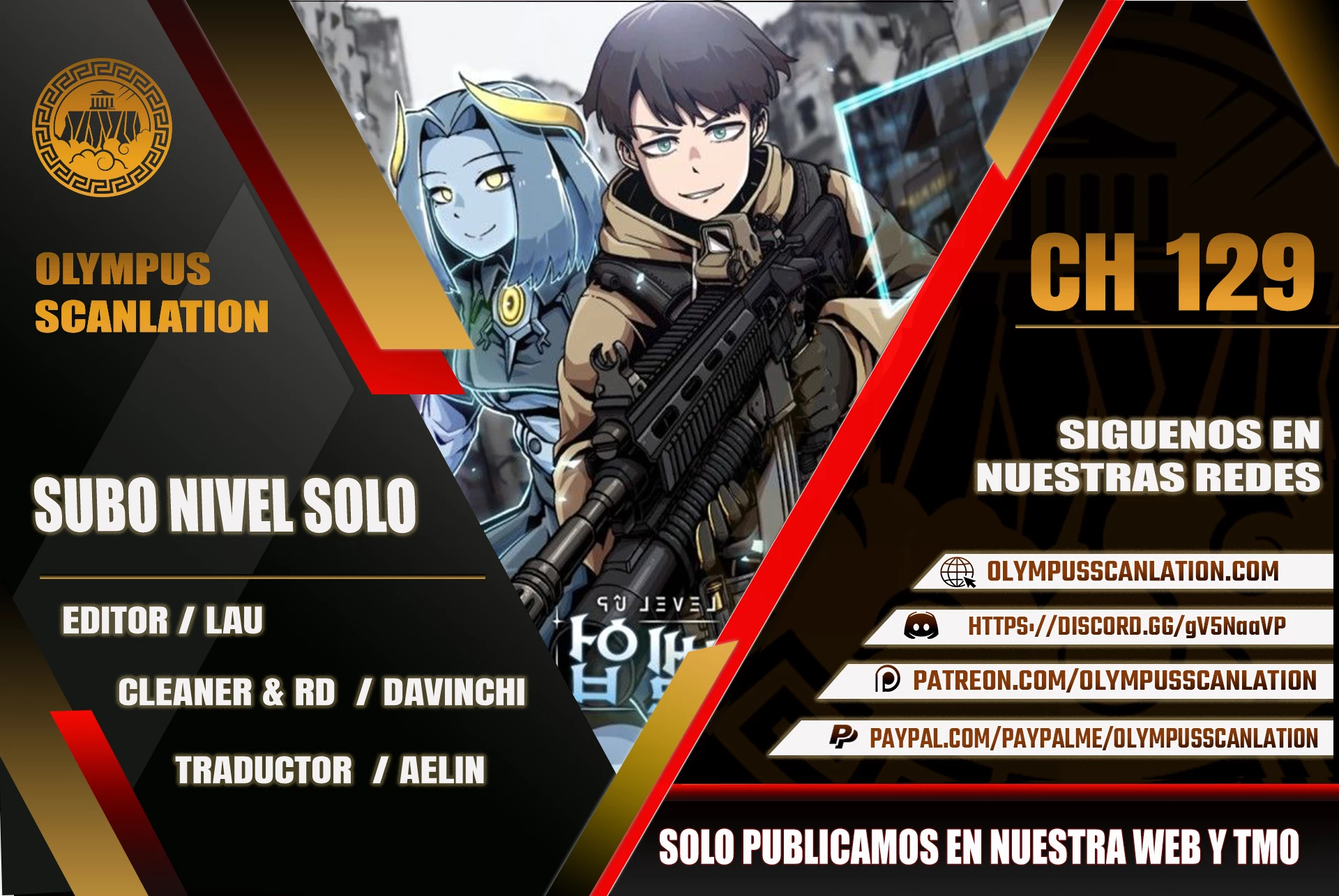 Subo de nivel solo - Capítulo 129 - Página 1 - LectorTMOo