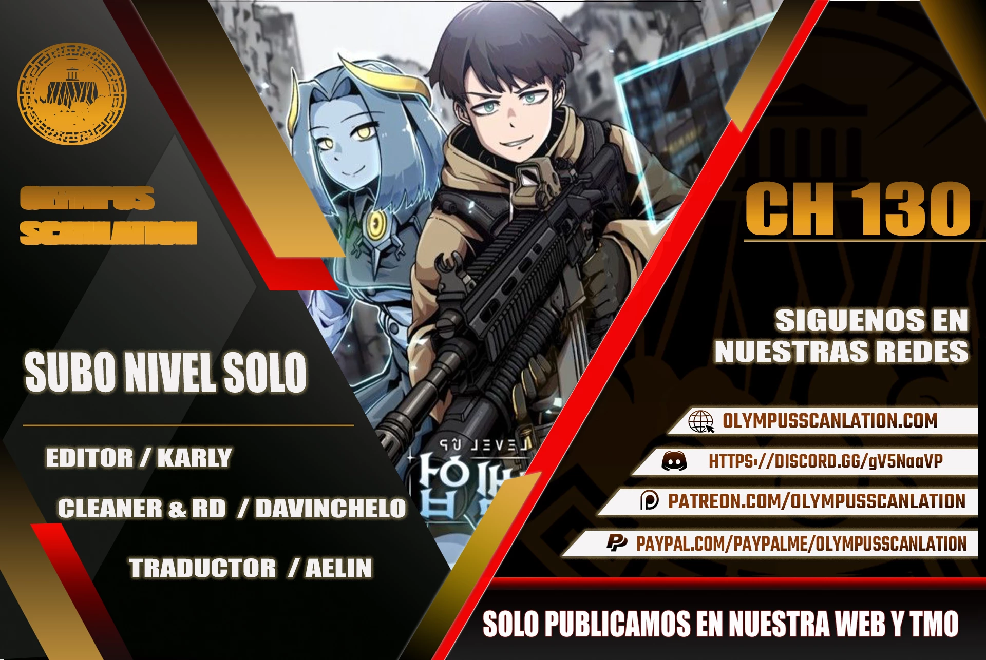 Subo de nivel solo - Capítulo 130 - Página 1 - LectorTMOo