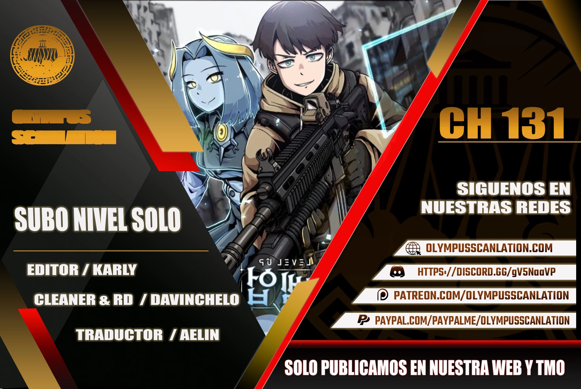 Subo de nivel solo - Capítulo 131 - Página 1 - LectorTMOo