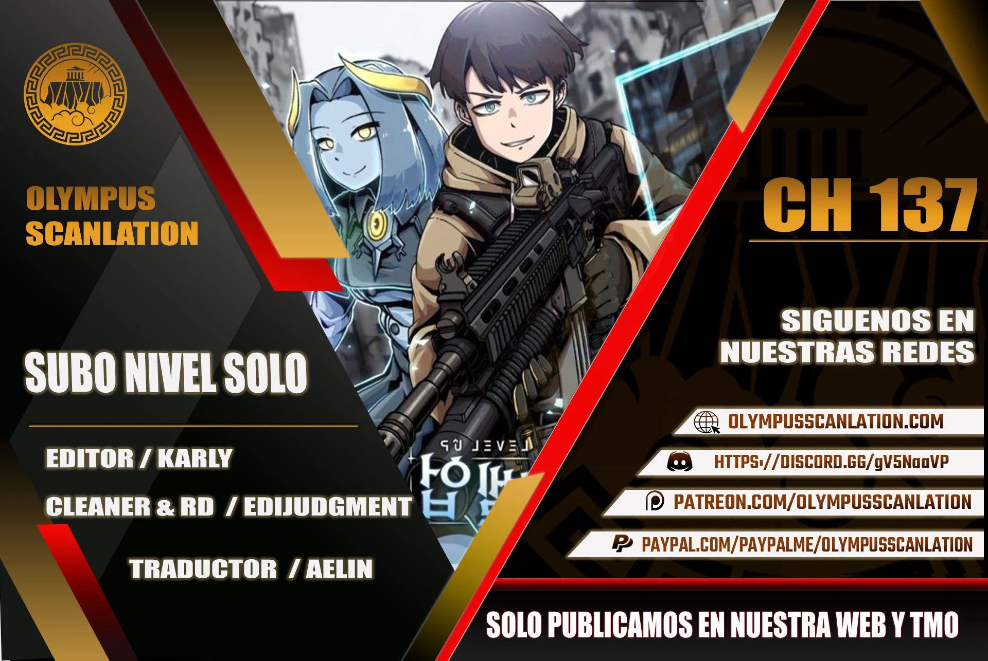 Subo de nivel solo - Capítulo 137 - Página 1 - LectorTMOo