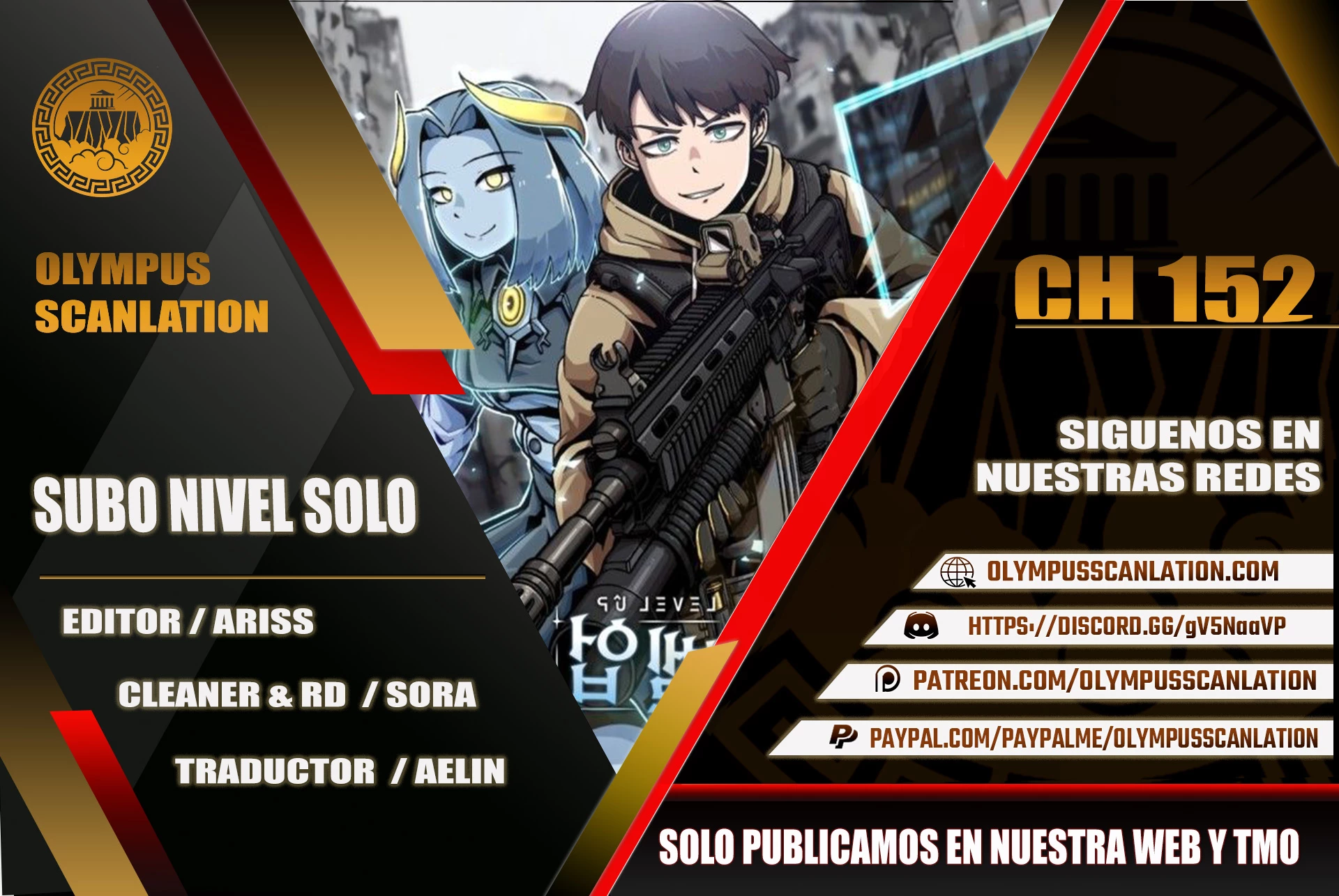Subo de nivel solo capítulo 152 página 1