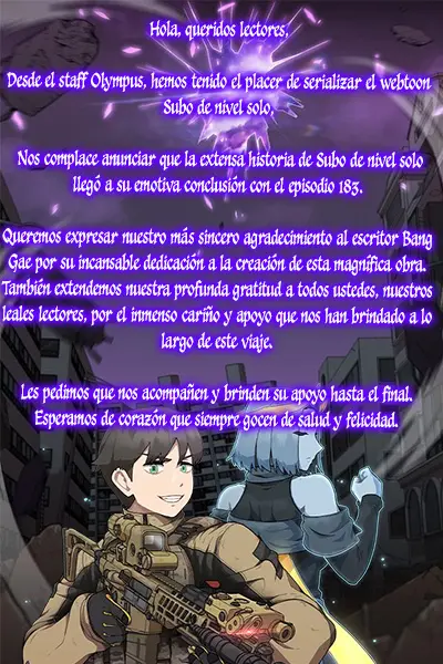 Subo de nivel solo capítulo 183.05 página 1