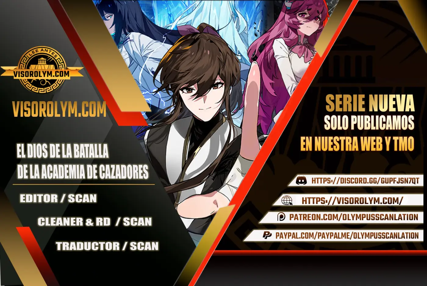 El Dios de la Batalla de la Academia de Cazadores - Capítulo 8 - Página 1 - LectorTMOo