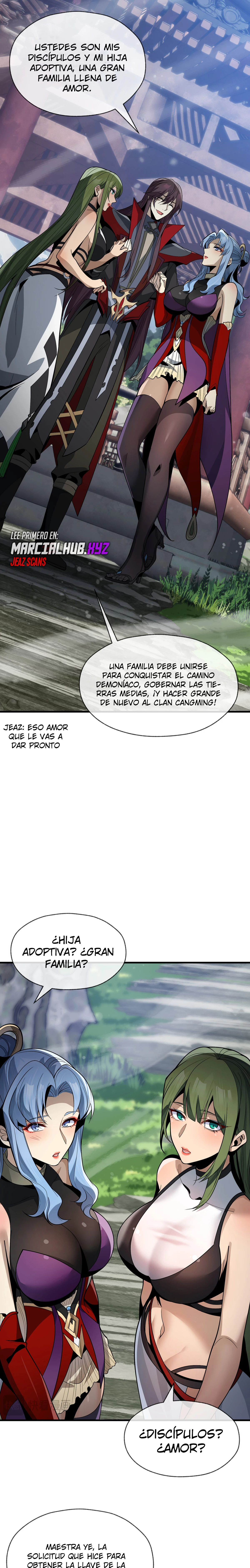 ¡Yo, El Señor Demonio, Estoy Siendo El Objetivo De Mis Discípulas! - Capítulo 35 - Página 7 - LectorTMOo