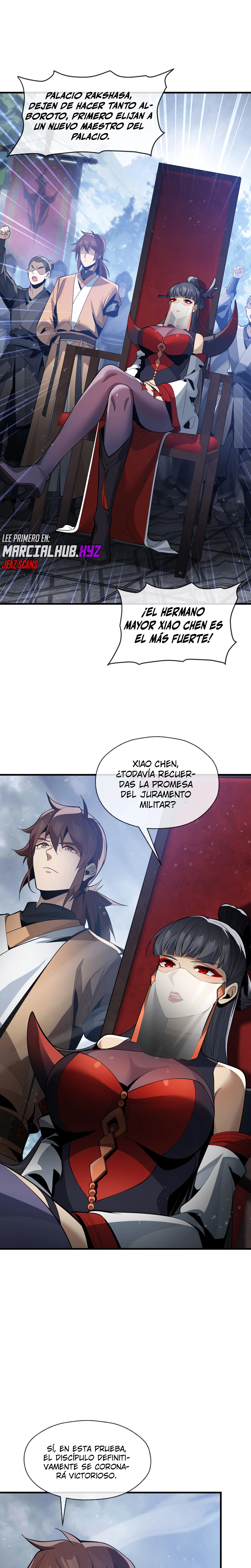 ¡Yo, El Señor Demonio, Estoy Siendo El Objetivo De Mis Discípulas! - Capítulo 36 - Página 7 - LectorTMOo