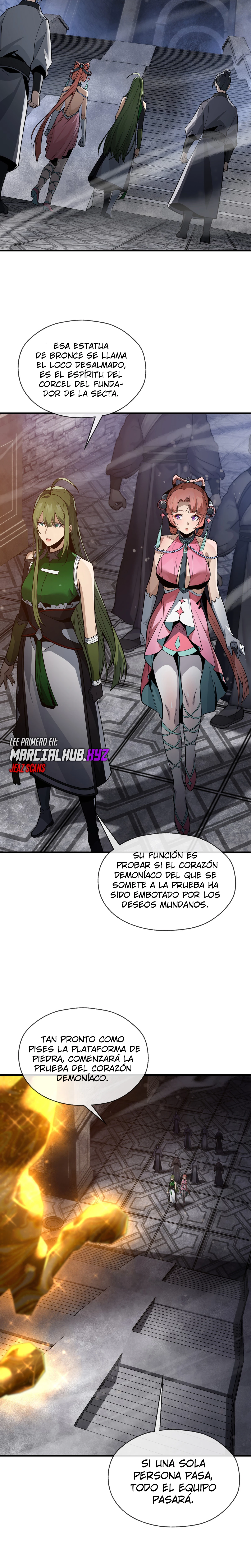 ¡Yo, El Señor Demonio, Estoy Siendo El Objetivo De Mis Discípulas! - Capítulo 38 - Página 19 - LectorTMOo