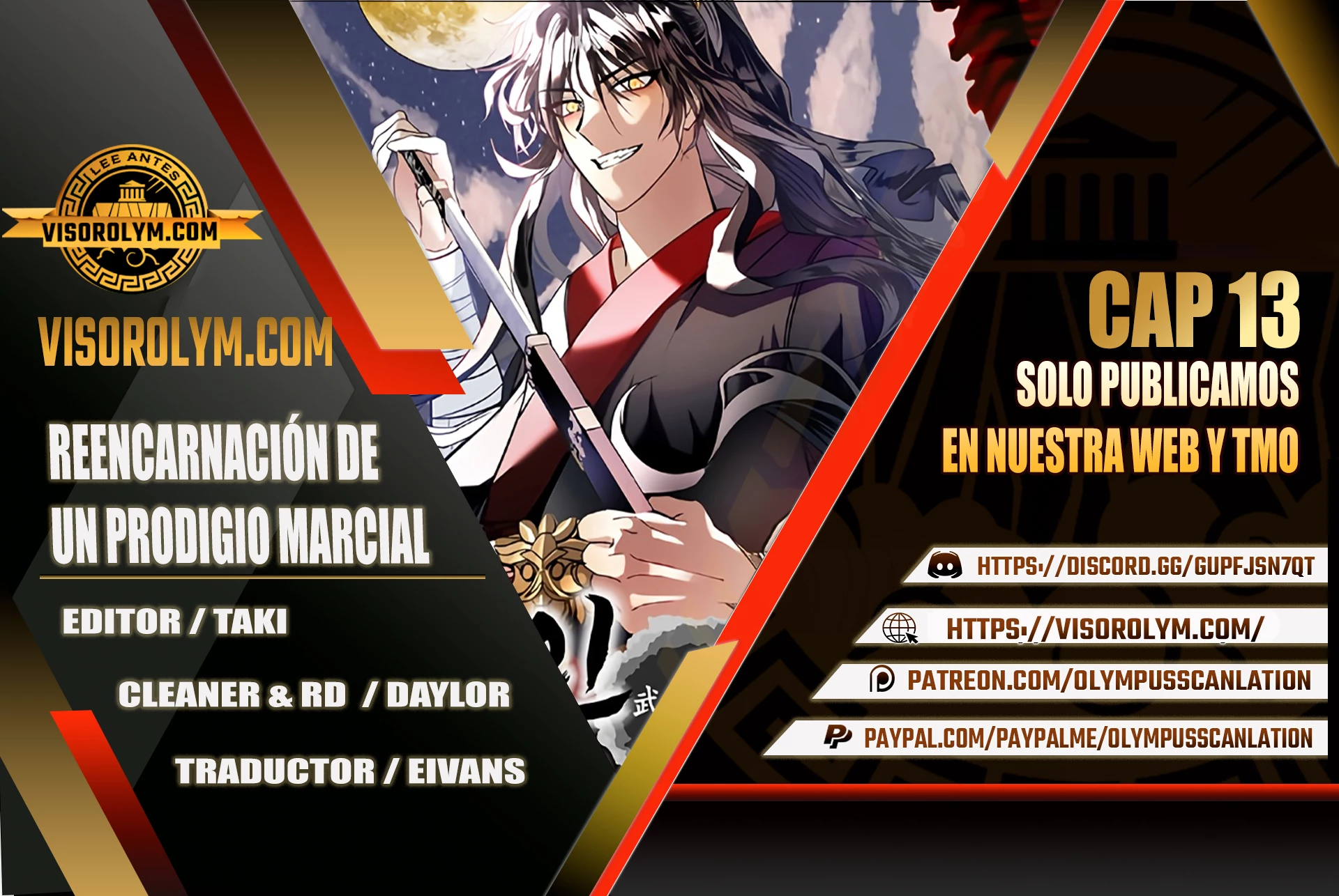 Reencarnación de un prodigio marcial - Capítulo 13 - Página 1 - LectorTMOo