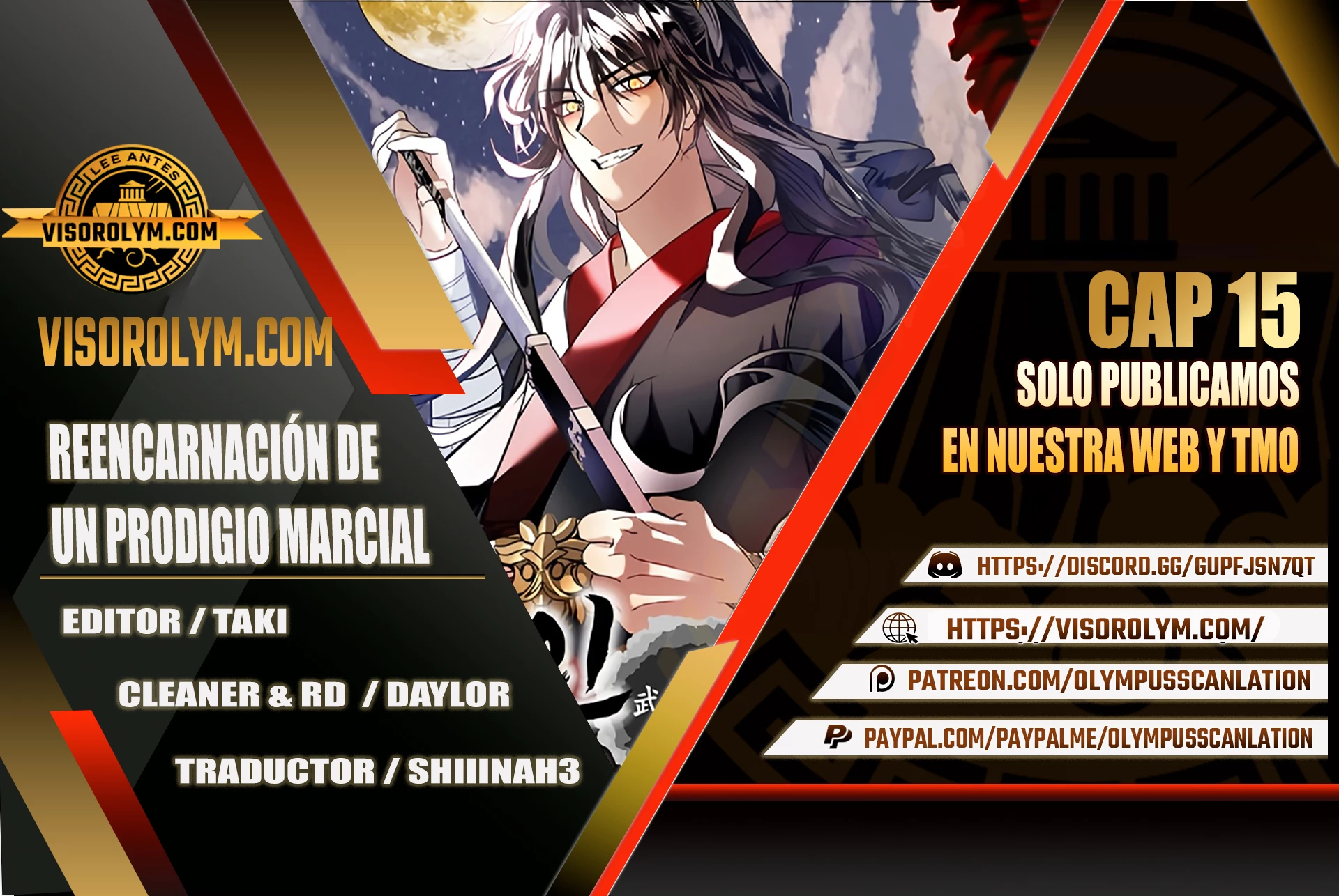 Reencarnación de un prodigio marcial - Capítulo 15 - Página 1 - LectorTMOo