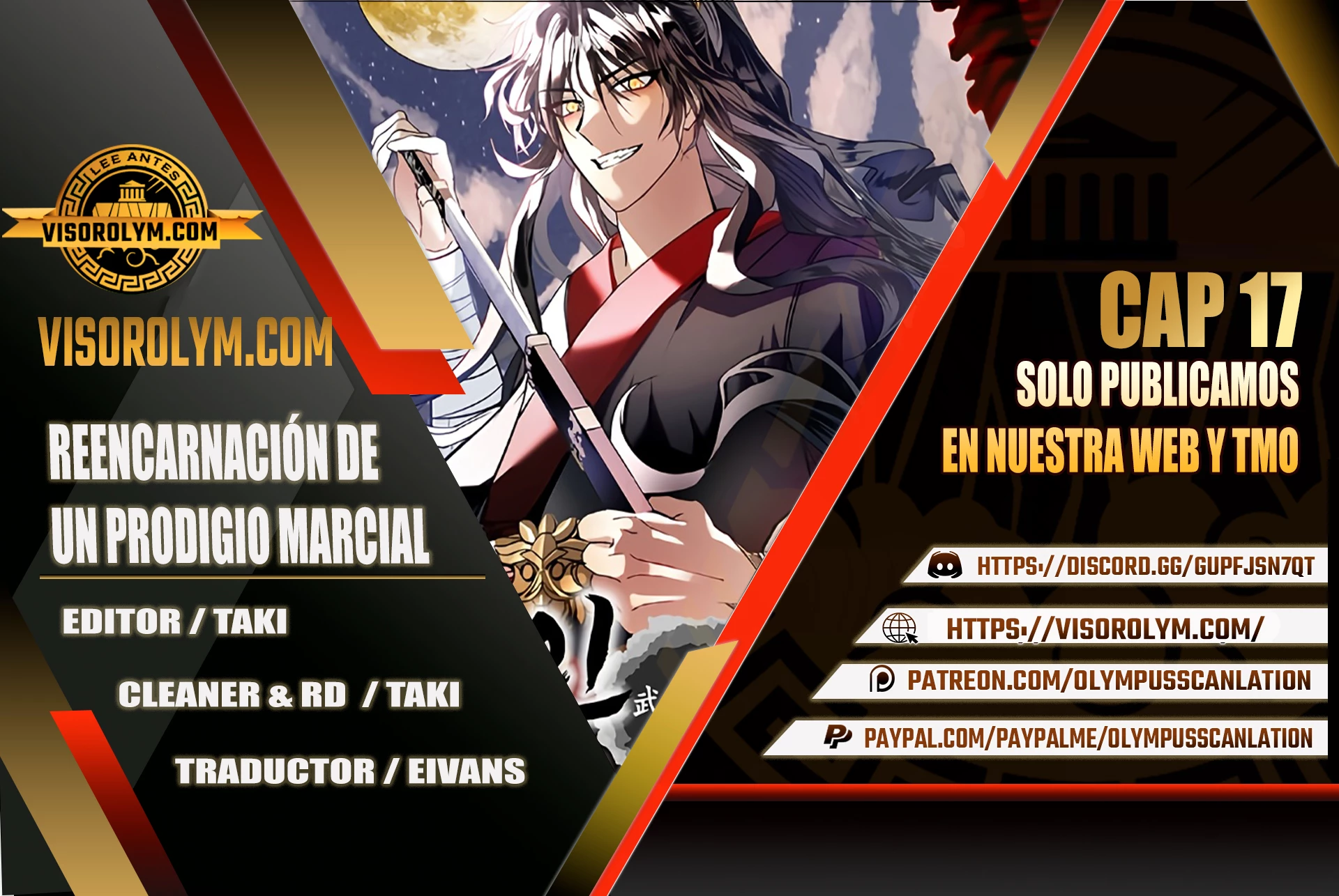 Reencarnación de un prodigio marcial - Capítulo 17 - Página 1 - LectorTMOo