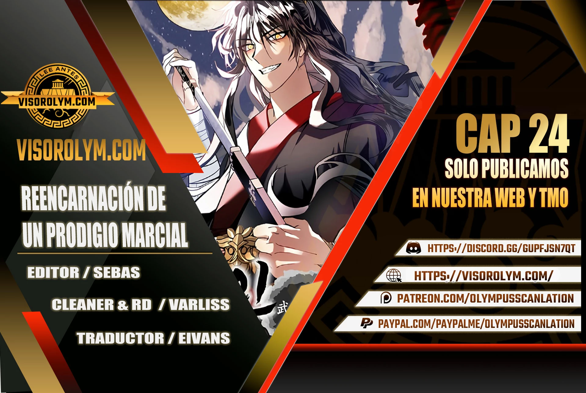 Reencarnación de un prodigio marcial - Capítulo 24 - Página 1 - LectorTMOo