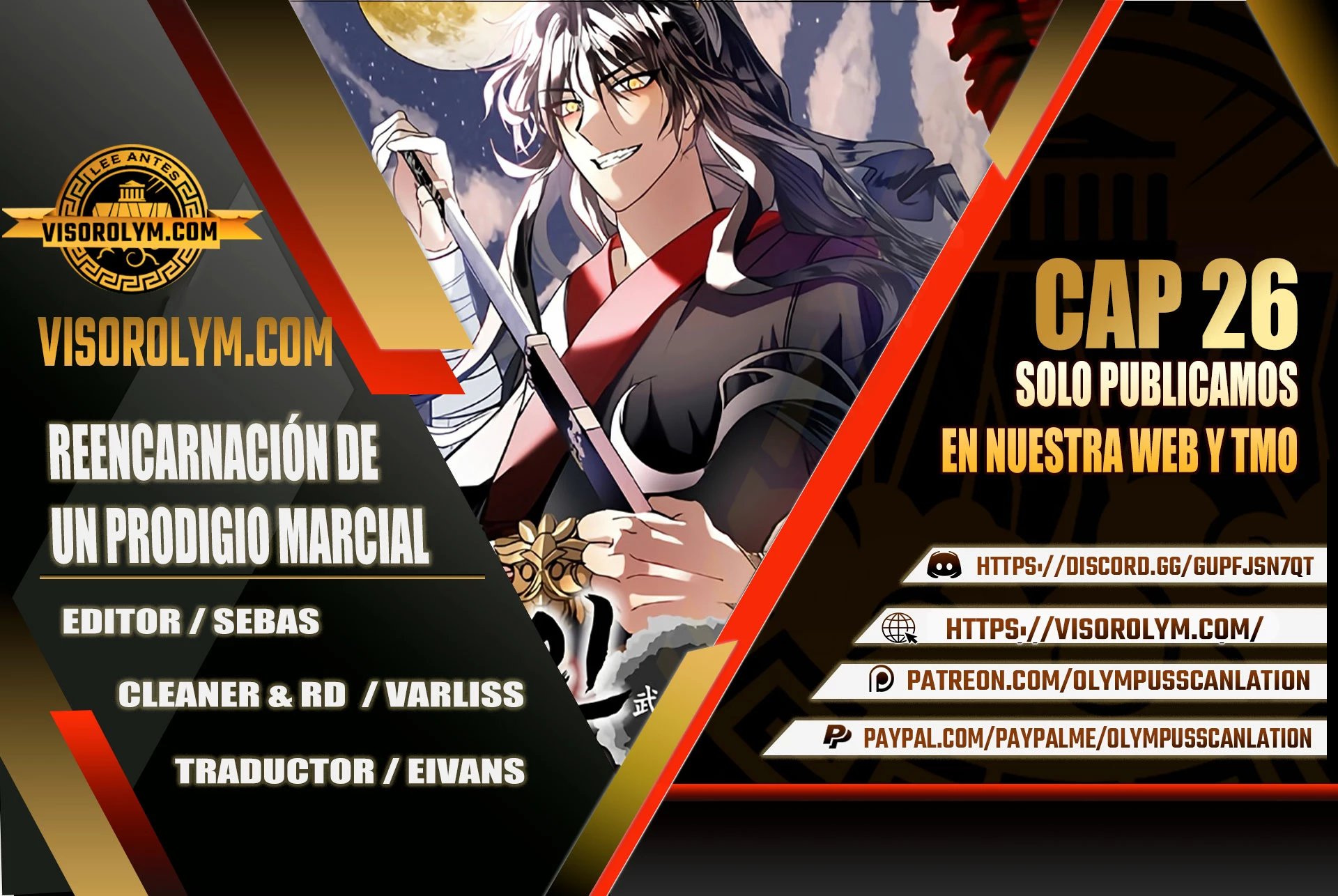 Reencarnación de un prodigio marcial - Capítulo 26 - Página 1 - LectorTMOo