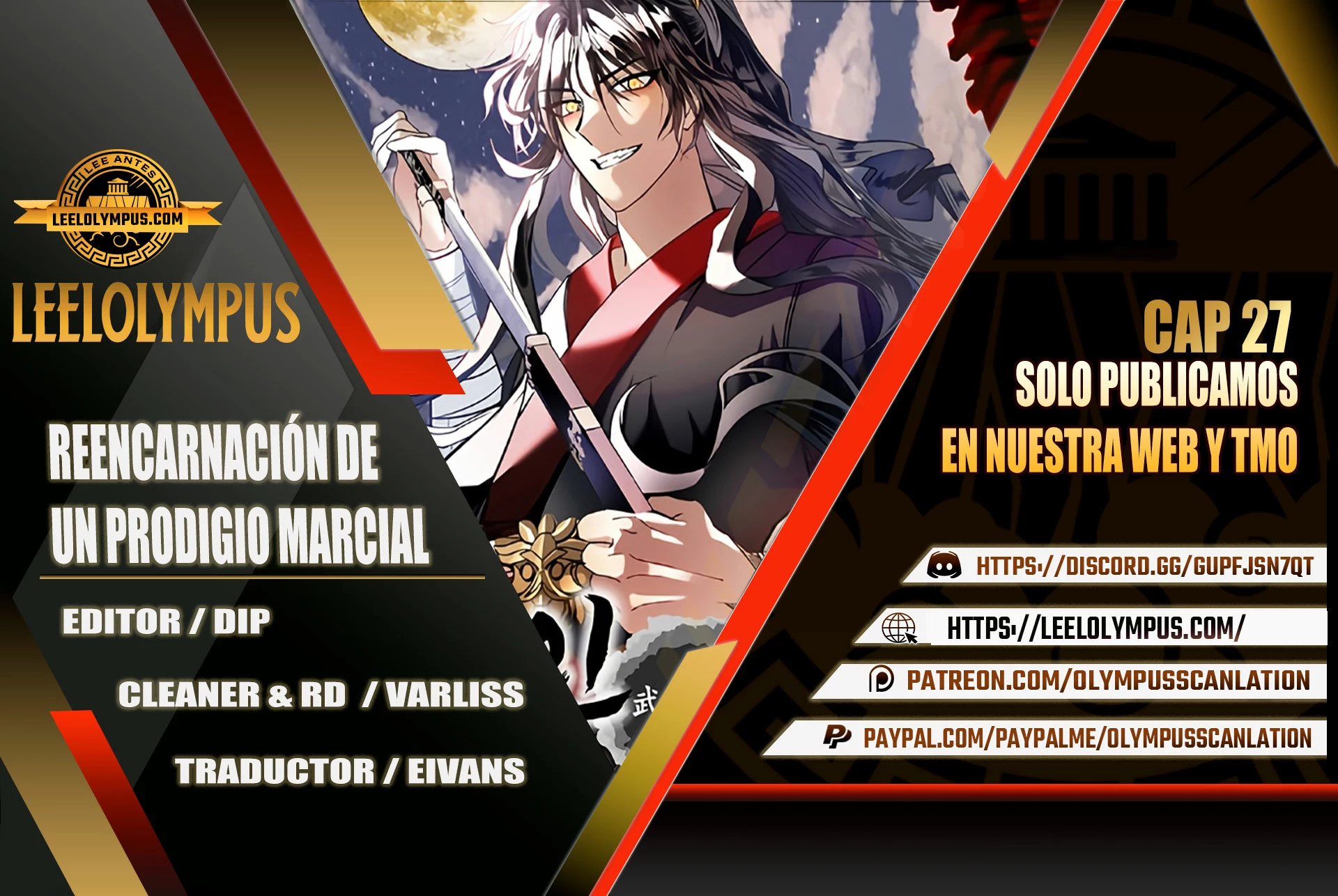 Reencarnación de un prodigio marcial - Capítulo 27 - Página 1 - LectorTMOo
