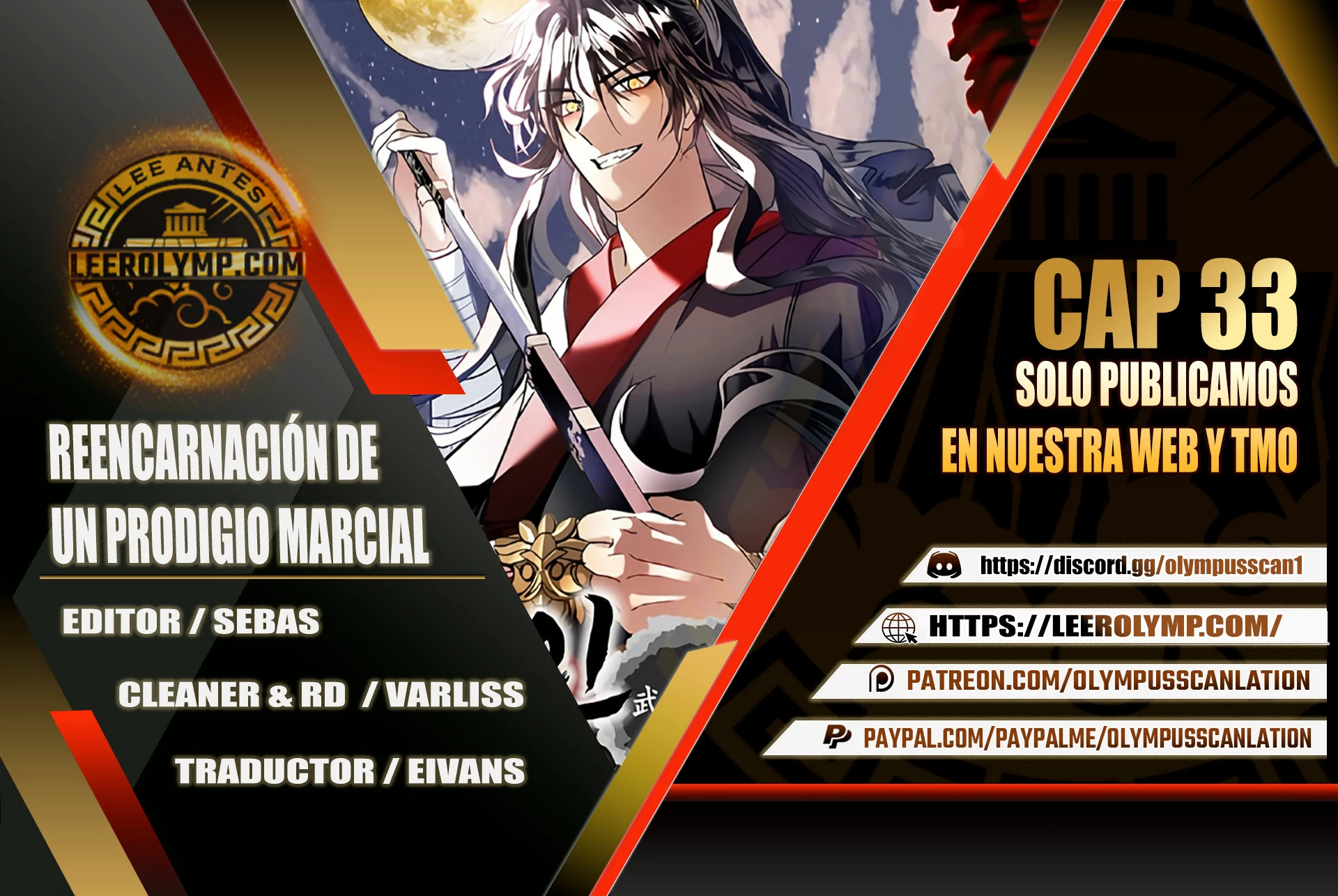 Reencarnación de un prodigio marcial - Capítulo 33 - Página 1 - LectorTMOo