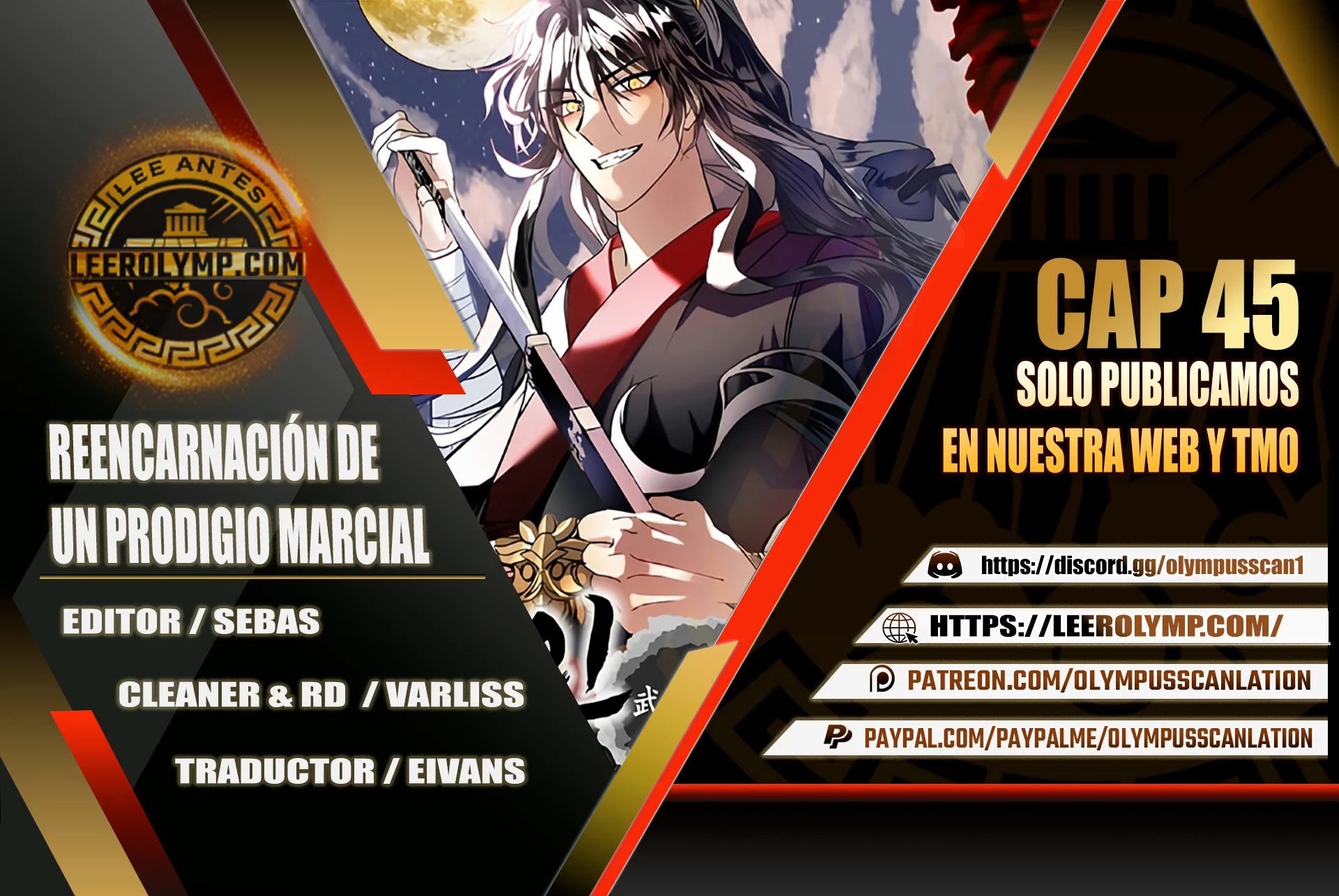Reencarnación de un prodigio marcial - Capítulo 45 - Página 1 - LectorTMOo