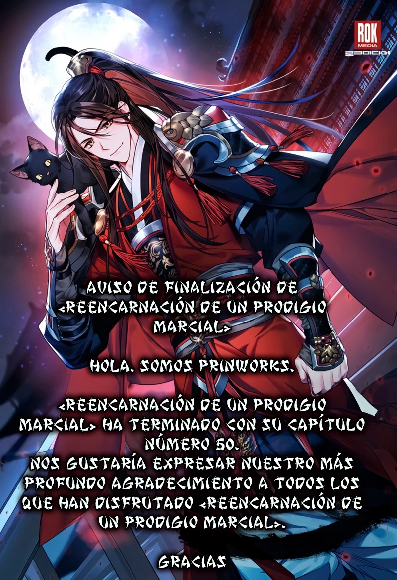 Reencarnación de un prodigio marcial - Capítulo 50.5 - Página 1 - LectorTMOo