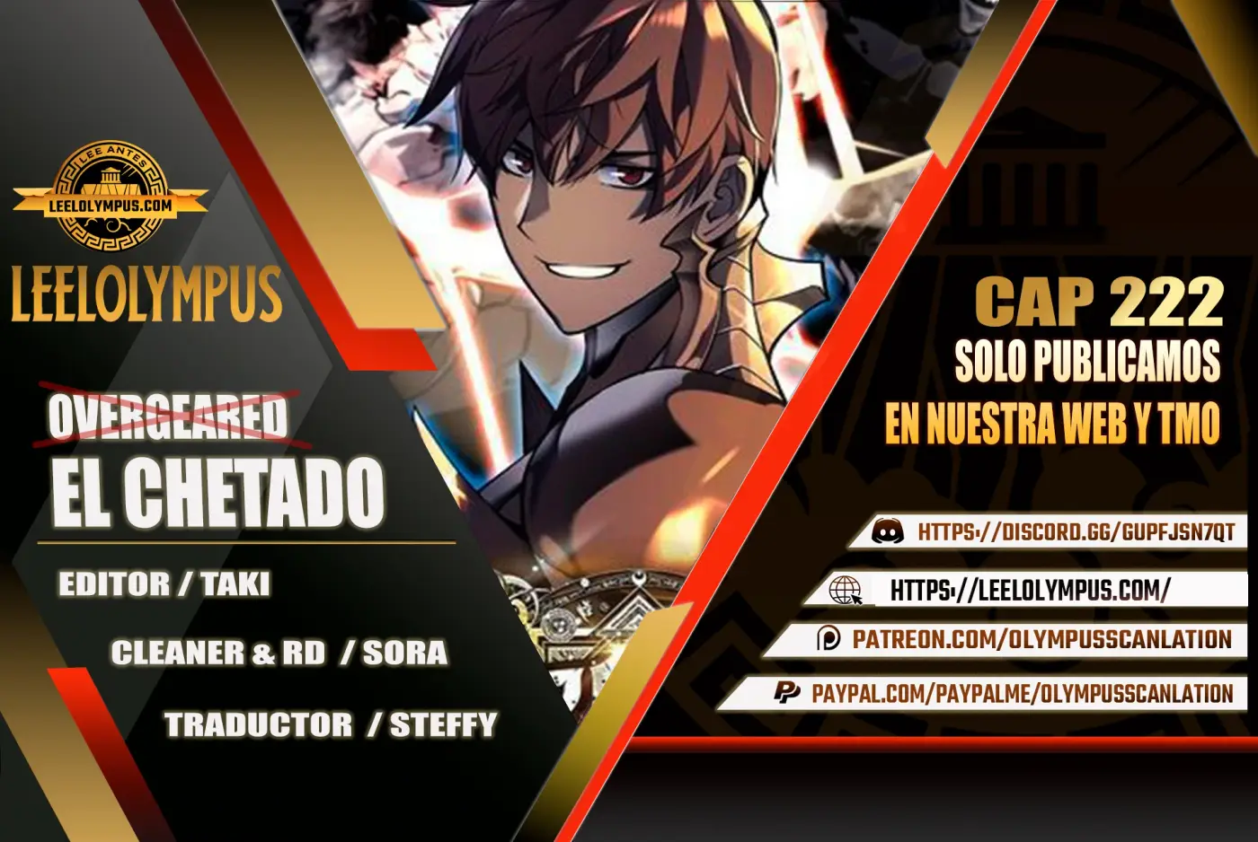El Chetado (Overgeared) - Capítulo 222 - Página 1 - LectorTMOo