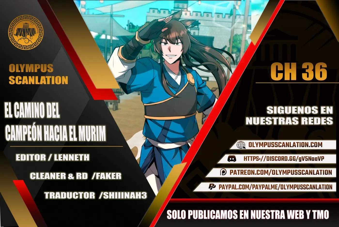 El camino del campeón hacia el Murim - Capítulo 36 - Página 1 - LectorTMOo