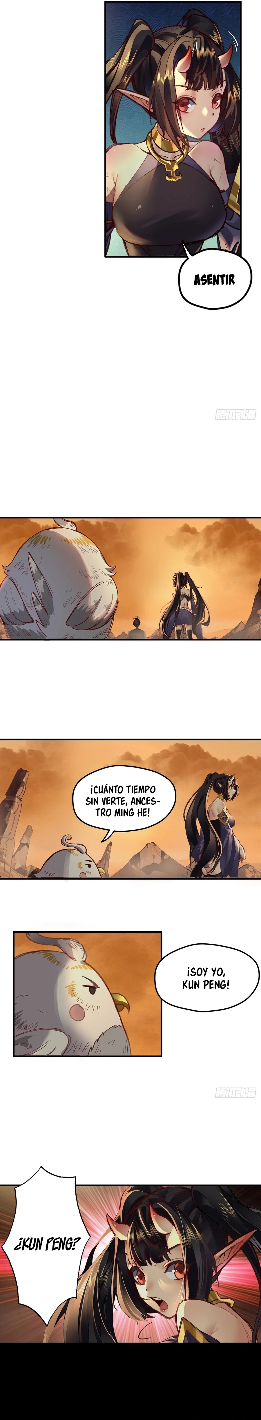 Al Comienzo del Período Primordial, Tomé a Minghe como mi Hija Adoptiva - Capítulo 2 - Página 9 - LectorTMOo