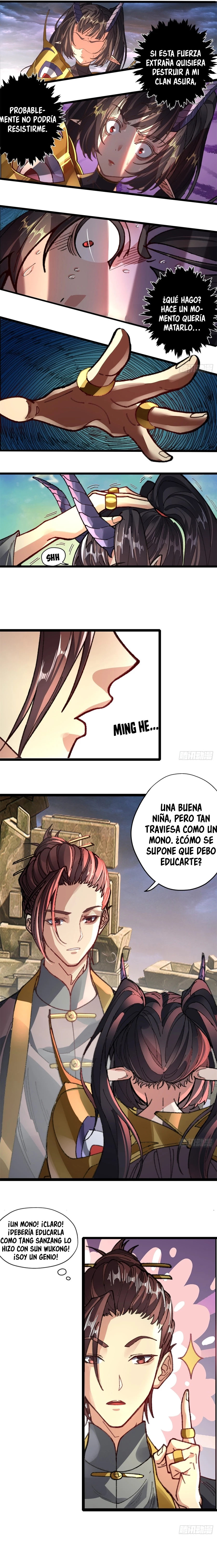 Al Comienzo del Período Primordial, Tomé a Minghe como mi Hija Adoptiva - Capítulo 3 - Página 9 - LectorTMOo