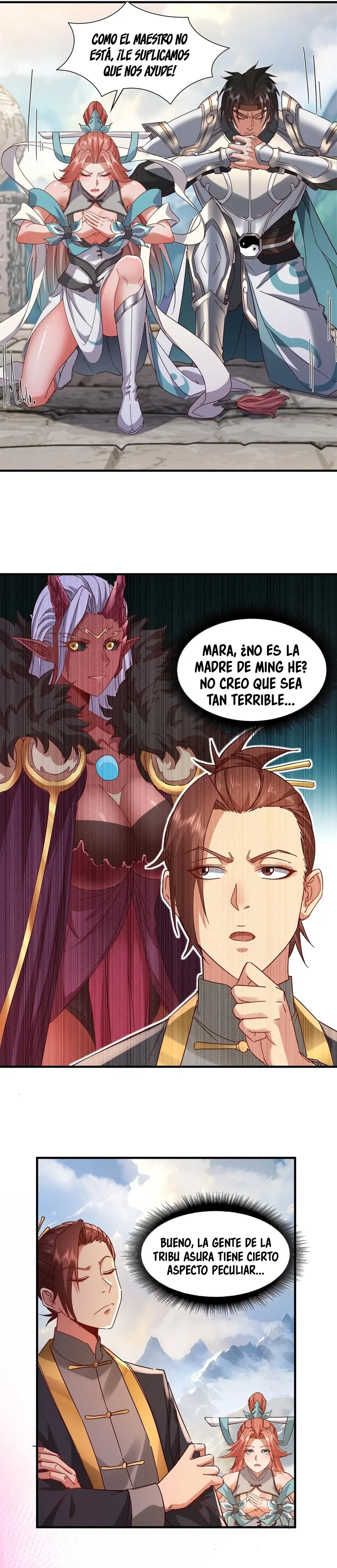 Al Comienzo del Período Primordial, Tomé a Minghe como mi Hija Adoptiva - Capítulo 24 - Página 13 - LectorTMOo