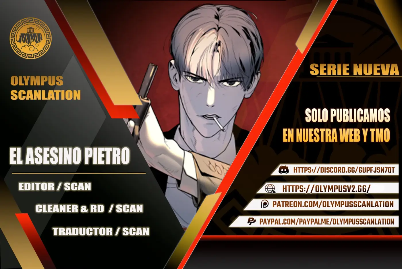 Asesino Pietro (Viejo sabroso)| - Capítulo 1 - Página 1 - LectorTMOo