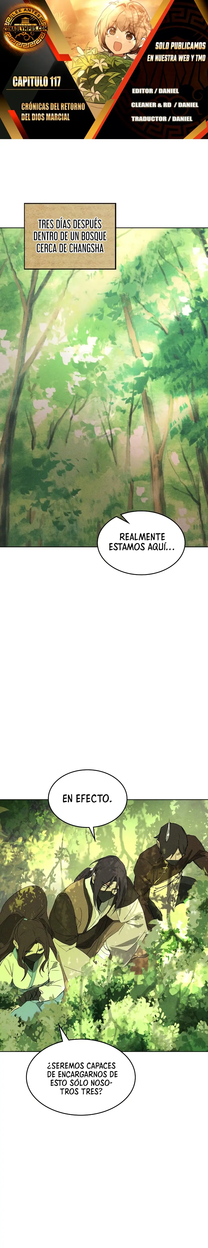 Crónicas del Retorno del Dios Marcial - Capítulo 117 - Página 1 - LectorTMOo