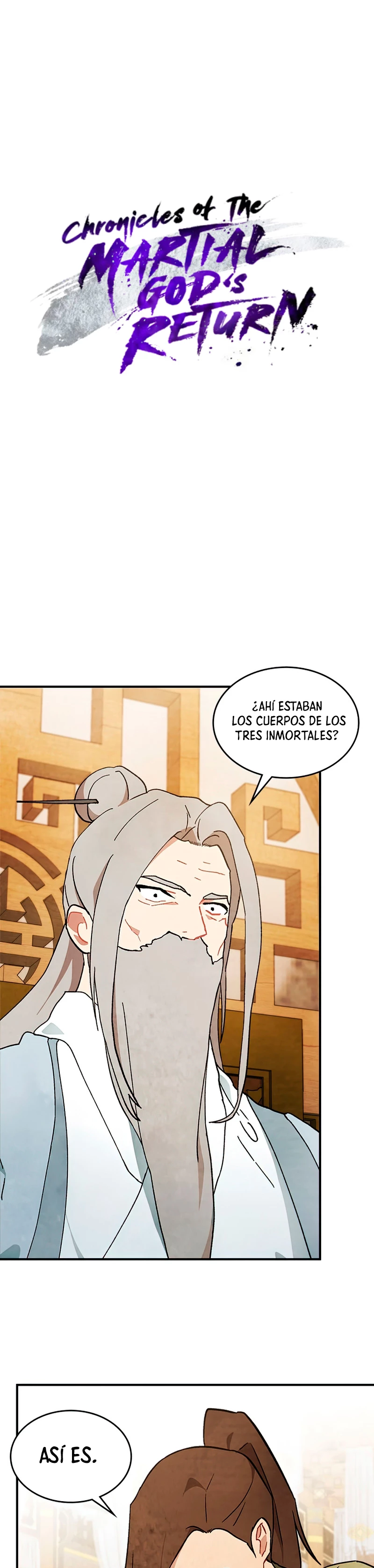 Crónicas del Retorno del Dios Marcial - Capítulo 36 - Página 3 - LectorTMOo
